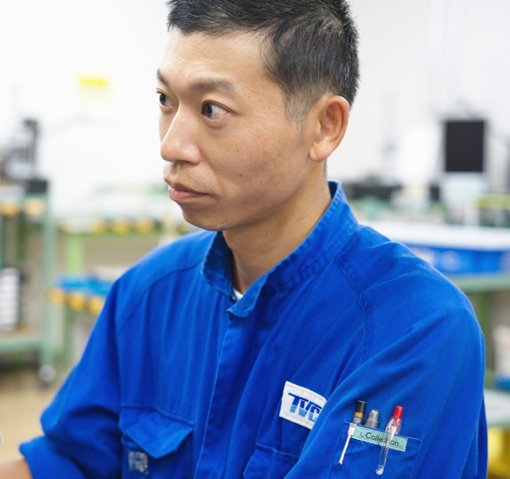 Cさんの仕事中の写真