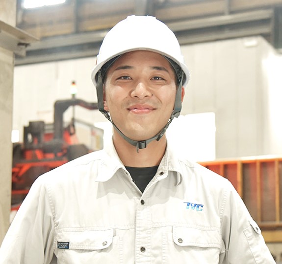 Eさんの笑顔の写真