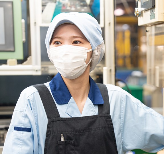 Fさんの仕事中の写真