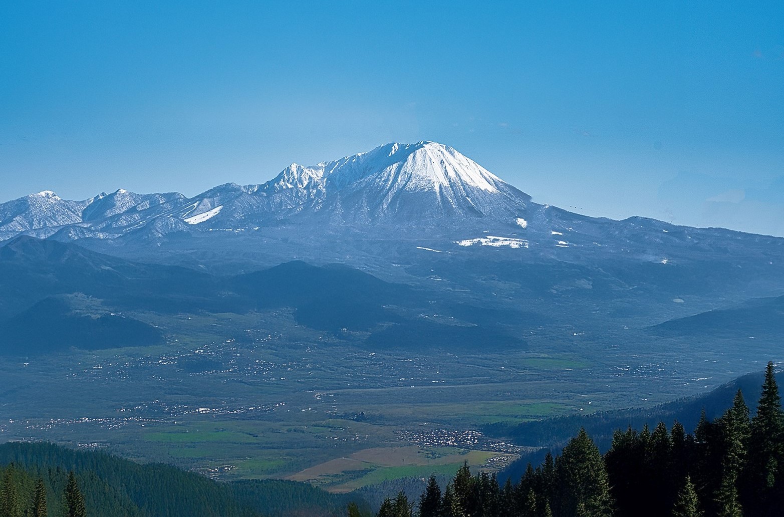 冬のダイセンの写真